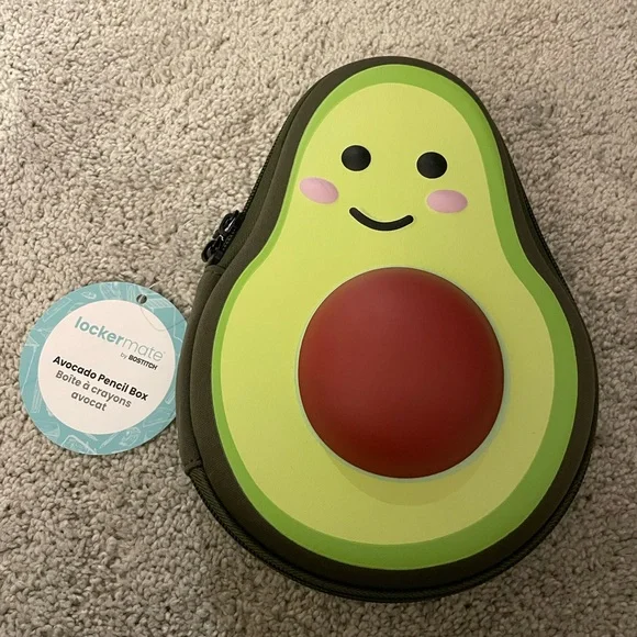 NWT Avocado Kids Pencil Case Hardcase - Picture 3 of 4